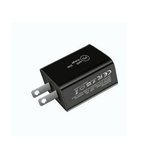 20W USB-C Charger Fast Power Adapter Wall Plug Type-C US Plug Ultra Compact
