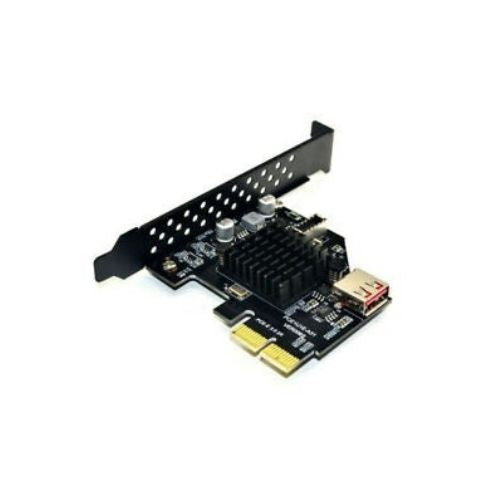 PCIe to USB 3.1 Type E Front Panel Socket Adapter Card Express for Motherboard