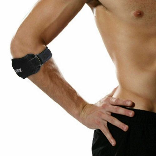 Tennis Elbow Brace Strap Tendonitis Golfers Gel Band Golf Pain Relief Support