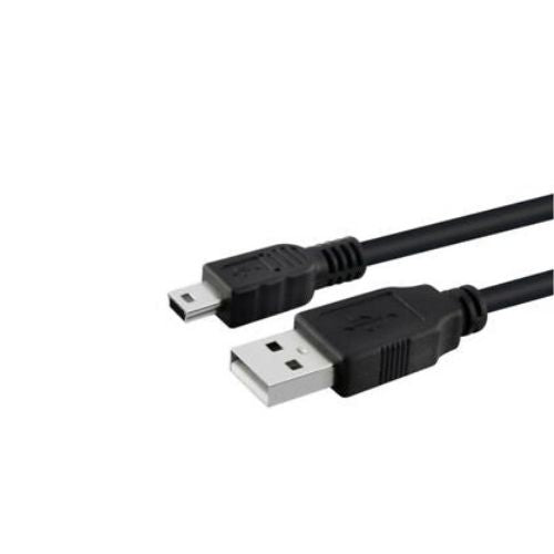 New 6 FT 6F Black USB Cable 2.0 Male A to Mini B 5 PIN Cable