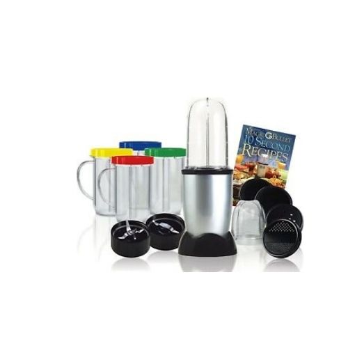 Blender Multi Bullet Food Processor Mixer Copper Meat Grinder (21-Piece Set)