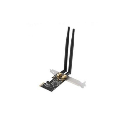 Wireless PCI-E WiFi Card 1300M AC Dual Band Ethernet Network Adapter 2 x Antenna