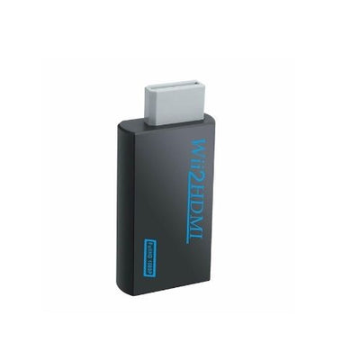 Wii to HDMI Converter Adapter 1080p 720p  HD Upscale 3.5mm Audio Output Black