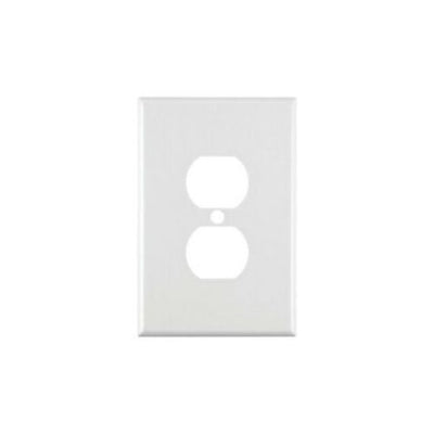 Single Gang Duplex Receptacle Decorator Wall Plate