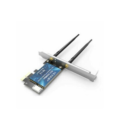 Dual Band AC 1200M PCI-E Card Wireless Bluetooth Adapter Dongle Low Profile