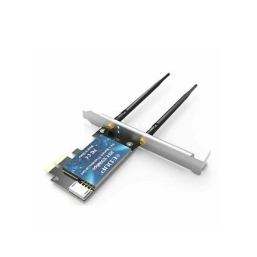 Dual Band AC 1200M PCI-E Card Wireless Bluetooth Adapter Dongle Low Profile