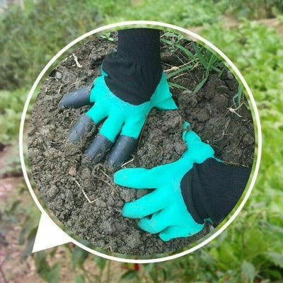 Garden Digging Gloves With Claws On Both Hands Waterproof For Gardening Planting