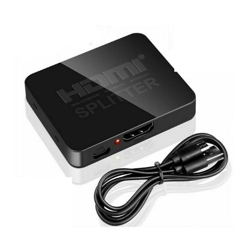 HDMI Splitter 1 in 2 out 4K, HDMI Splitter 1 To 2 Amplifier For Full HD 1080P 3D