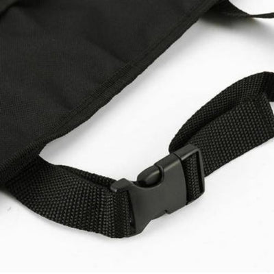 Foldable Car Back Seat Organizer Leather Storage Bag Table Tray Cup Holder iPad