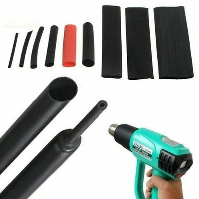 Heat Shrink Tubing Insulated Shrinkable Tube Wire Cable Sleeve Kit Electrical CA