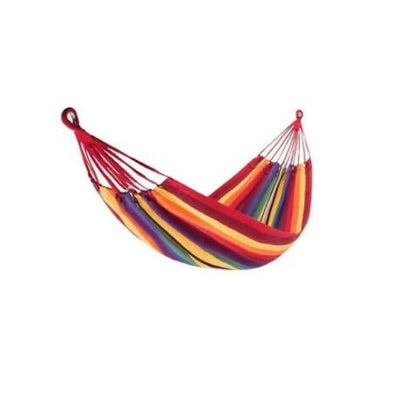 Camping Hammock Colorful Multifunctional Cotton Fabric Canvas Travel Hammocks