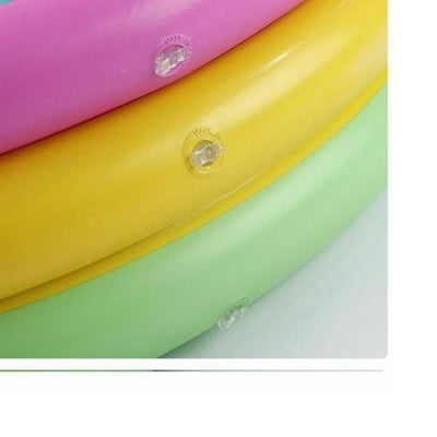 Summer Sunset Glow Inflatable Baby Swimming Pool Outdoor Water Game Play Center