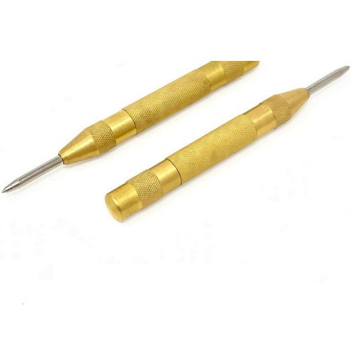2x Automatic Center Pin Punch Strike Spring Loaded for Metal Steel Wood Plastic