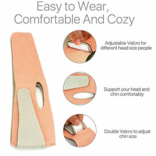 Face Lift Slim Strap Belt Double Chin Reducer Anti Wrinkle Aging Band Bandage CA