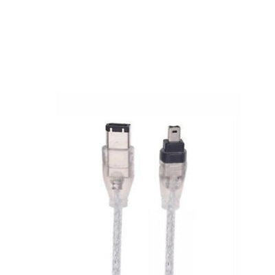 Firewire 400 Cable New IEEE 1394 Black 4 pin to 6pin 4-6 Cord Wire Male to Male