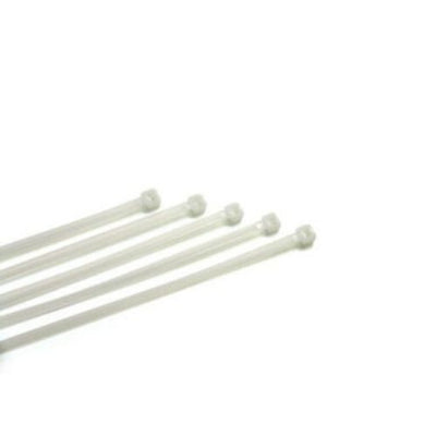 1000 PCS Pack 3 Inch In WHITE Network Cable Cord Wire Tie Strap Zip Nylon