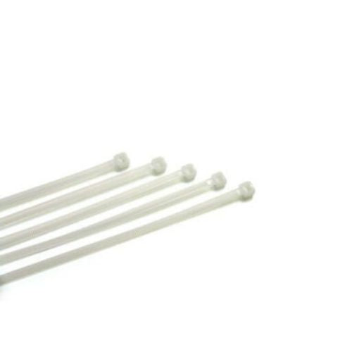 1000 PCS Pack 3 Inch In WHITE Network Cable Cord Wire Tie Strap Zip Nylon