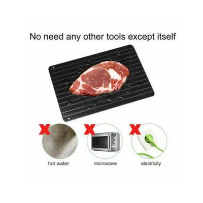 Magic Plate Defrosting Tray Safe Fast Food Thawing Frozen Meat Defrost Kitchen