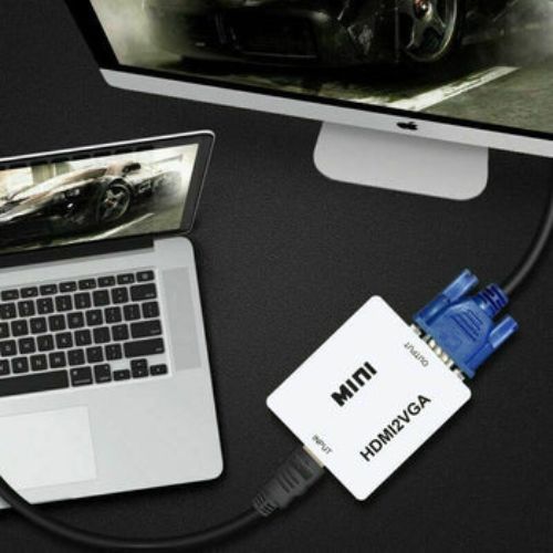 Mini HDMI to VGA HDMI 2 VGA Adapter HD1080P HDTV Video for PC Laptop Converter