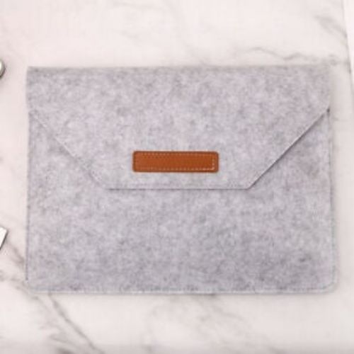 Portable Sleeve Case Felt Carrying Protective Bag Pouch for 15.4 Inch Devices
