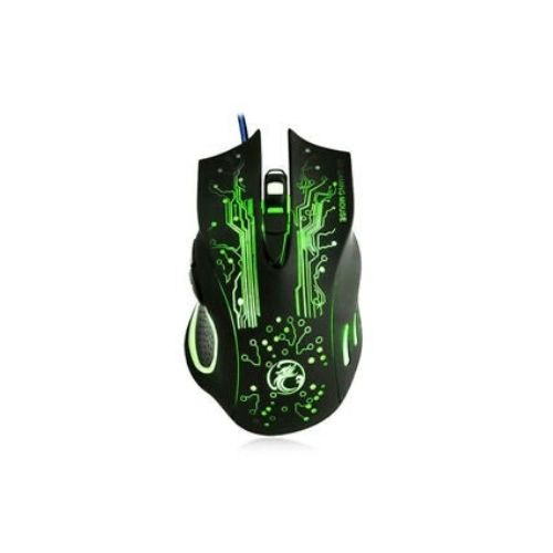 Gaming Mouse USB Optical 5500 Dpi 6 Buttons Wired Mice for Gamer Computer 7 LED