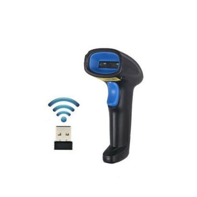 Cordless Laser Barcode Scanner Bar Code Wireless POS Handheld Scan 2.4G