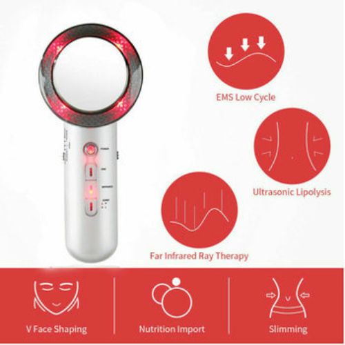 3 in 1 Body Shaping Massage Ultrasonic Fat Burning Weight Loss for Skin Care Hip