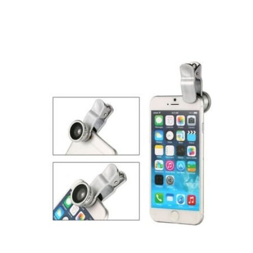 4 In 1 Smart Phone Add-on Camera Lens Fish Eye / Wide Angle / Marco / Telephoto