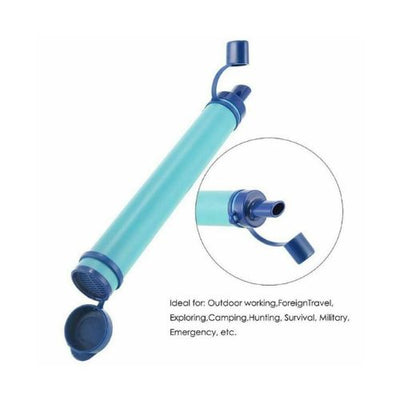 Outdoor Wild Life Emergency Water Filtering Tool Water Purifier Portable Straw