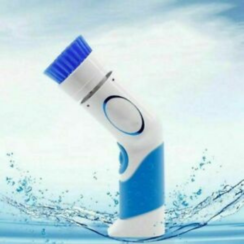 Electric Cleaning Brush Handheld Spin Scrubber Kitchen Dish Pan Pot Tool Set