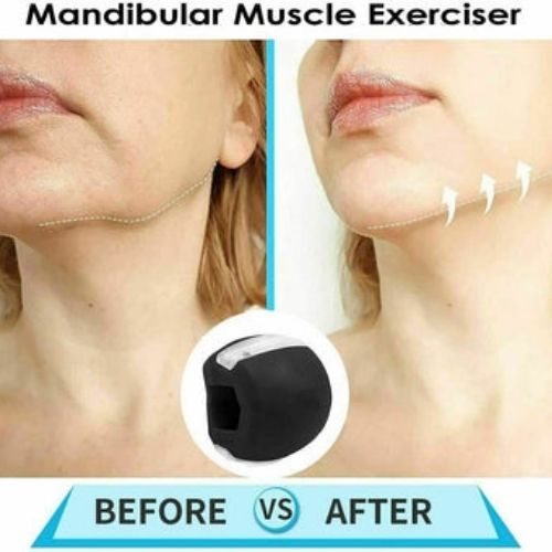 Jawline Exerciser Jawlineme Exercise Fitness Ball Neck Face Toning Chin Beauty