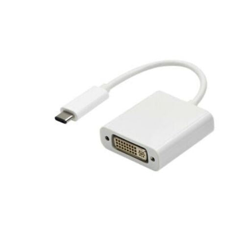 USB-C USB 3.1 Type-C to DVI Video Converter 4K HDTV Adapter Cable Connector