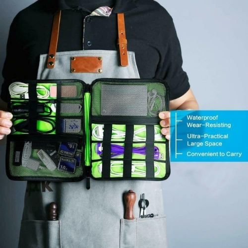 Travel Electronics Cord Organiser Case Gadget Bag Disk Cable USB Storage Case