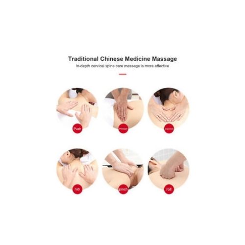 4 Head Neck Massager For Neck And Shoulder Pain Relief Muscle Relaxation Vibrate