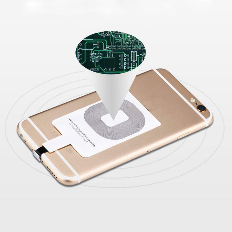 Qi Wireless Charging Receiver Card Charger Module Mat for iPhone 6 6s Plus 5 5s