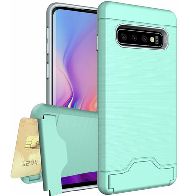 For Samsung Galaxy S20 Ultra S10 S9 S8 Plus A8 A5 Case KickStand Card Slot Cover