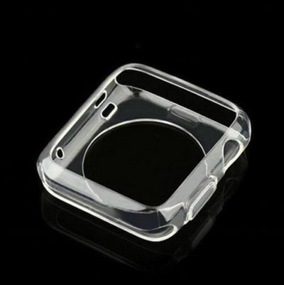 TPU Case For iWatch Series 2/3/4/5 Silicone Bumper Clear Cover 38/42/40/44mm New