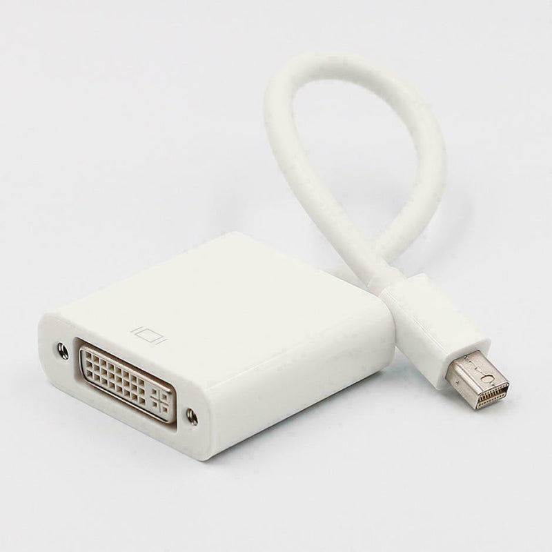 Mini DisplayPort to DVI Adapter Display Port DP For McBook Pro Air Thunderbolt
