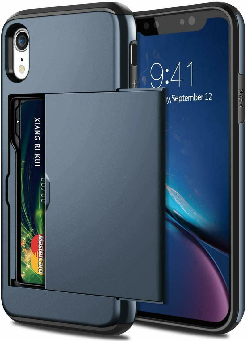 For iPhone 12 Pro 11 XR XS Max 8 Plus 7 6 S SE 2020 Case Card Wallet Armor Cover