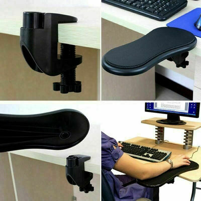 Computer Adjustable Arm Rest for Desk, Ergonomic Wrist Rest Support mouse pad