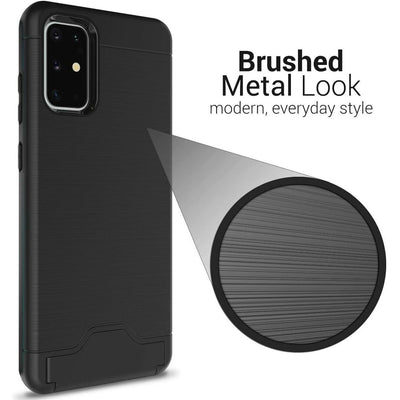 For Samsung Galaxy S20 Ultra S10 S9 S8 Plus A8 A5 Case KickStand Card Slot Cover