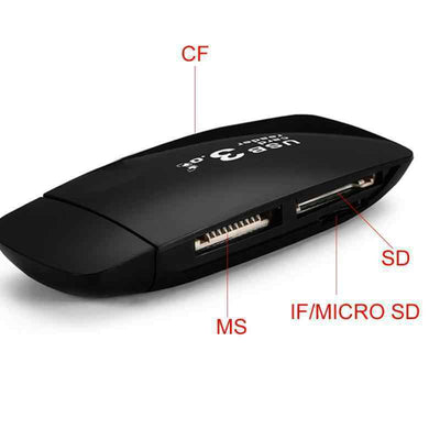 USB 3.0 multi memory card reader adapter for micro SD UHS-I laptop computer new!