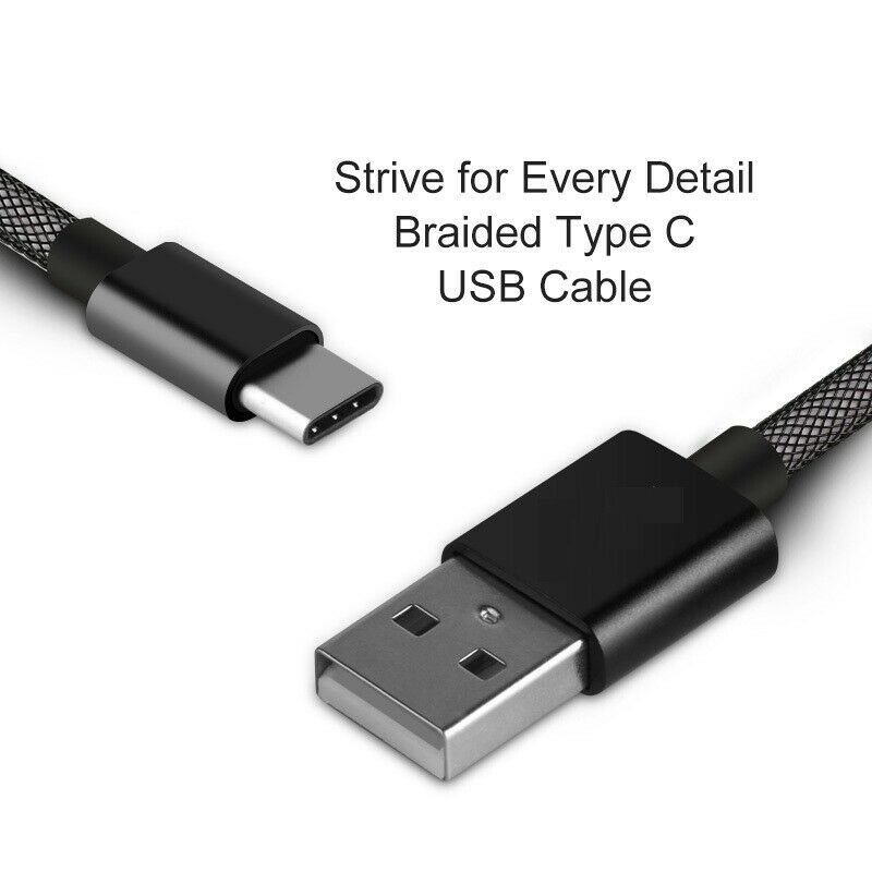 Type C Data Charger Micro USB Charging Cable For Samsung Galaxy S8 S9 S10+ Plus