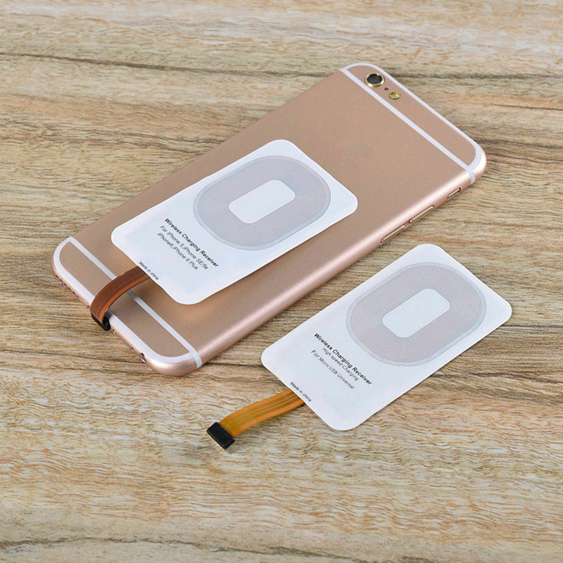 Qi Wireless Charging Receiver Card Charger Module Mat for iPhone 6 6s Plus 5 5s