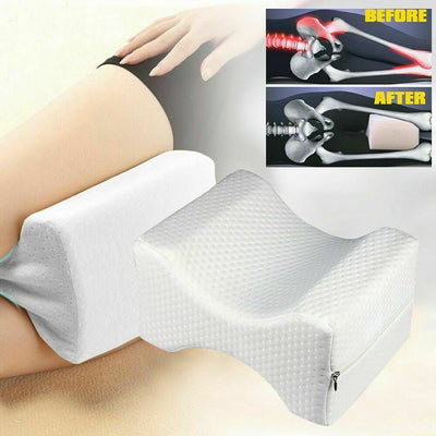 Memory Foam Knee Pillow Orthopedic Adjustable Pain relief for Sciatica Nerve