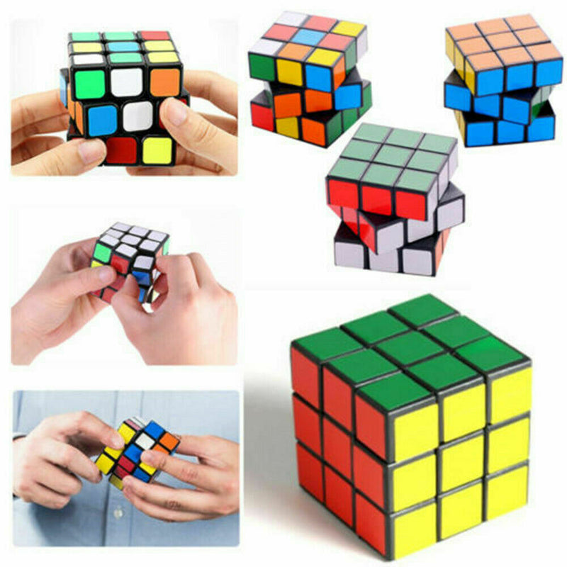 Full Size Speed Rubix Cube Smooth Magic Puzzle Rubic Twist Gift Toy 3x3 Rubics