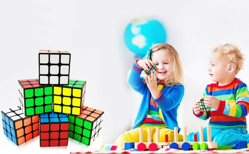 Full Size Speed Rubix Cube Smooth Magic Puzzle Rubic Twist Gift Toy 3x3 Rubics