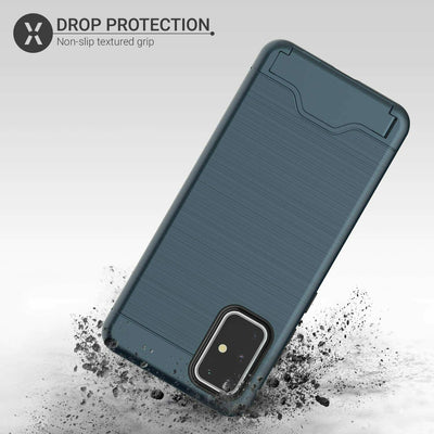 For Samsung Galaxy S20 Ultra S10 S9 S8 Plus A8 A5 Case KickStand Card Slot Cover