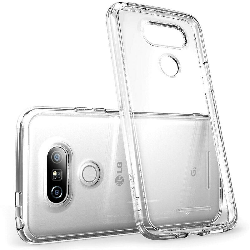 For LG G5 G6 G7 G8 Velvet - Clear Case Thin Soft TPU Transparent Back Cover