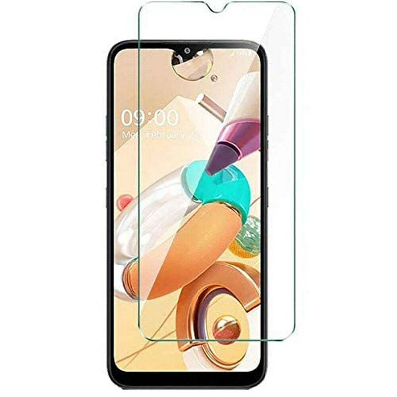 (2 Pack) Premium Tempered Glass Screen Protector Cover for LG K41s & K61